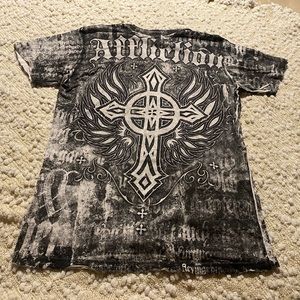 Affliction Mens Medium T Shirt